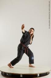 Ronda Kimono Fighting Pose